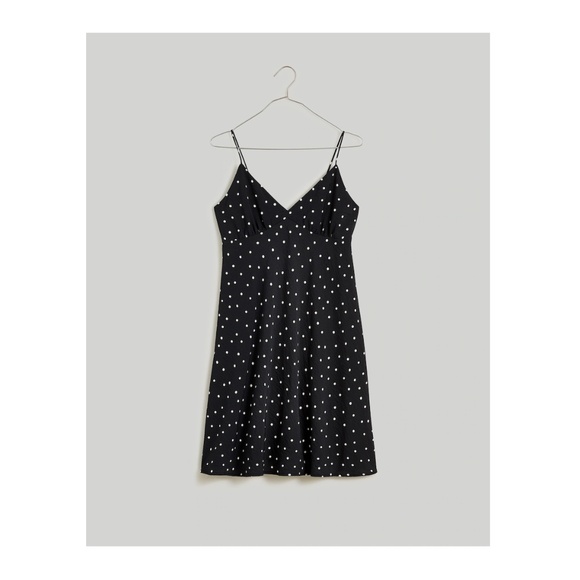 Madewell Layton Mini Slip Polka Dot Dress - Picture 7 of 7